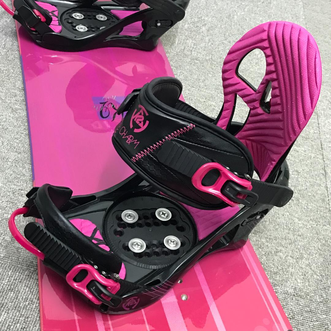 7万セット■美品■2点セット■WAX済■K2 ボード ビンディング レディース