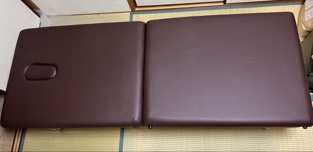 world JB 施術用　折りたたみ マッサージベッド　ダークブラウン
