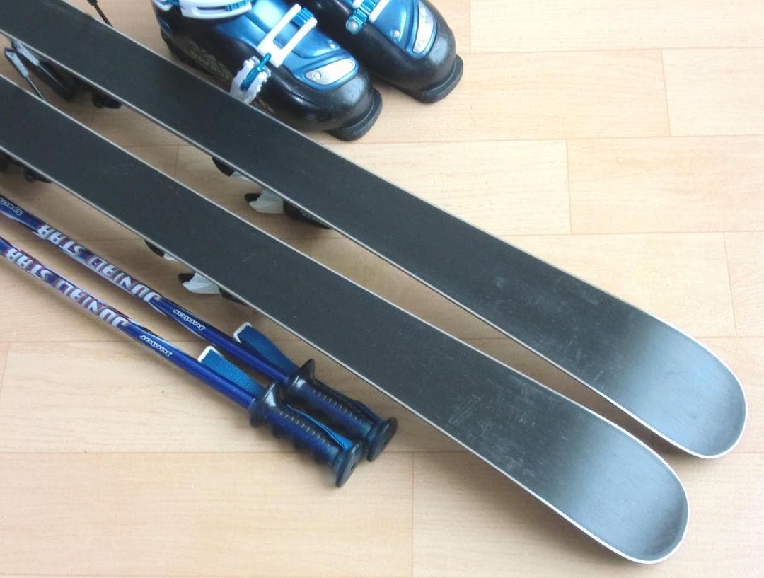 ■■送料無料■Hart■子供用スキーフルセット■板116靴22■WAX済■■