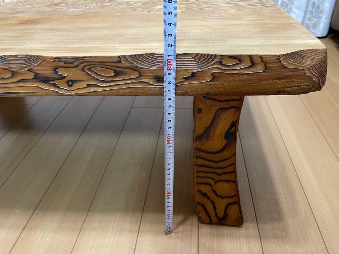 一枚板　無垢材 センターテーブル ローテーブル