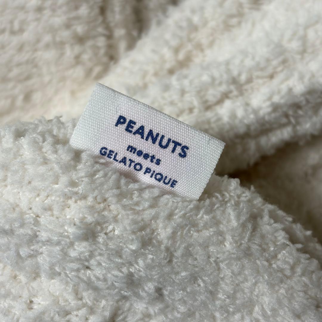 ジェラートピケ スヌーピー S~Mサイズショールカーデ