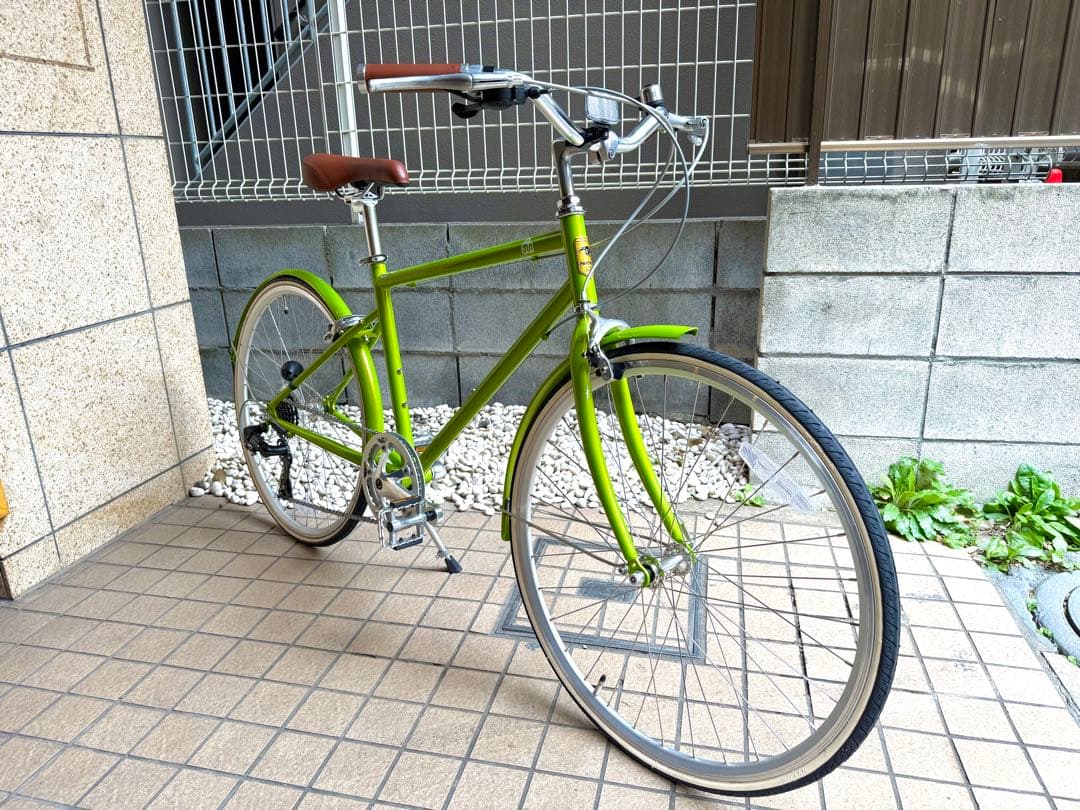 Panther 店頭試乗用自転車 シティサイクル 26インチ グリーン