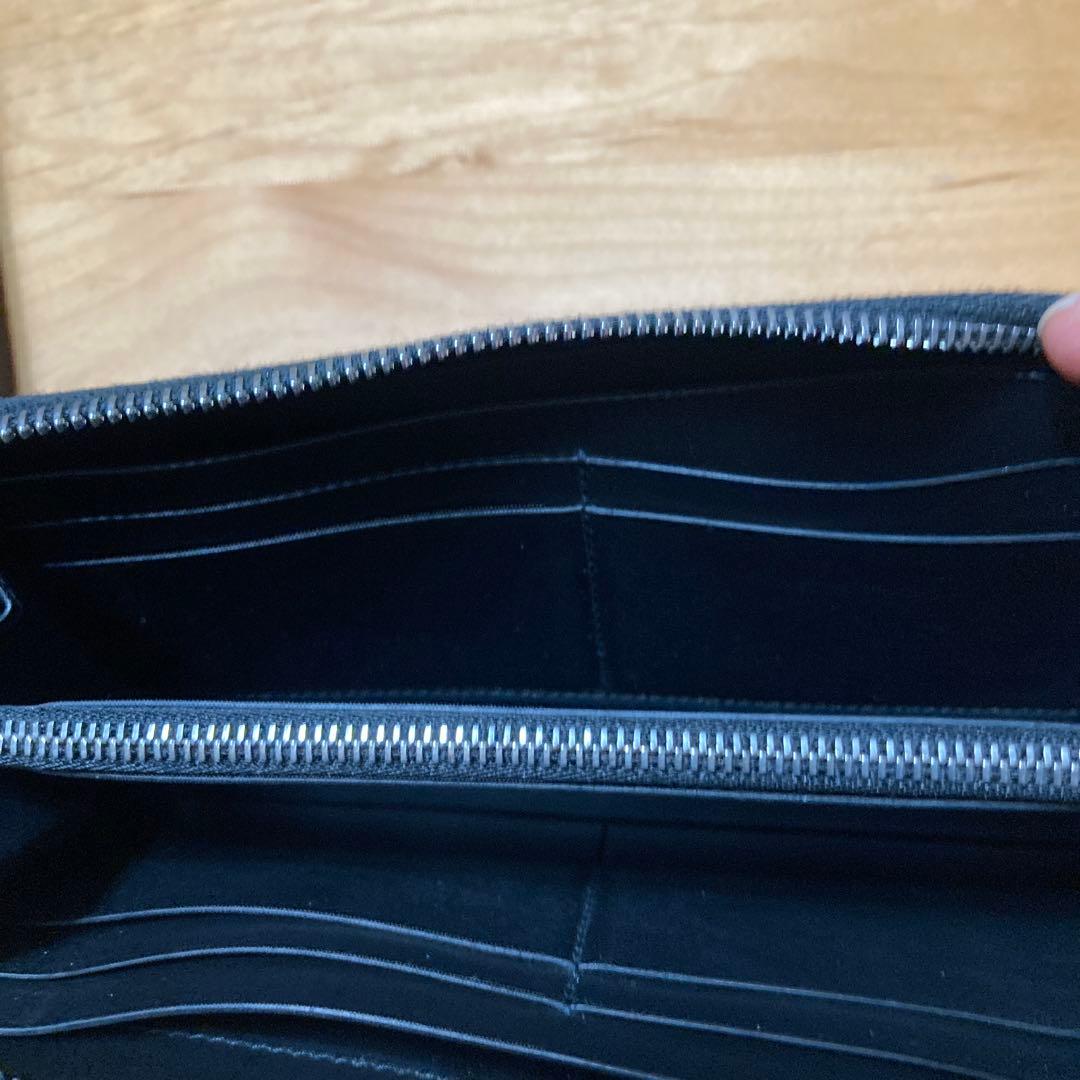 美品/DUNHILL ダンヒル ラウンドファスナー 長財布　希少カラー