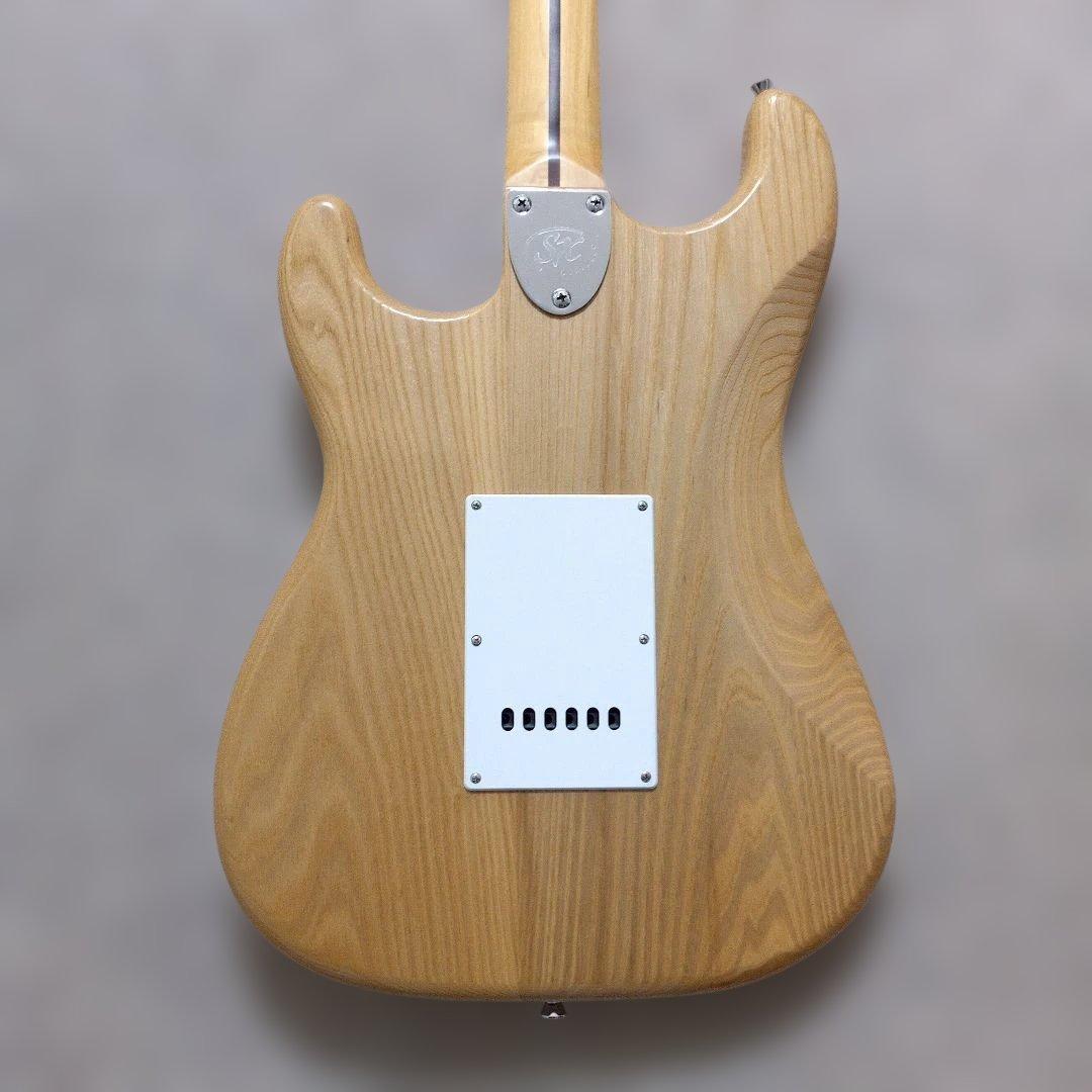 SX エレキギター ストラトタイプ ナチュラルボディー