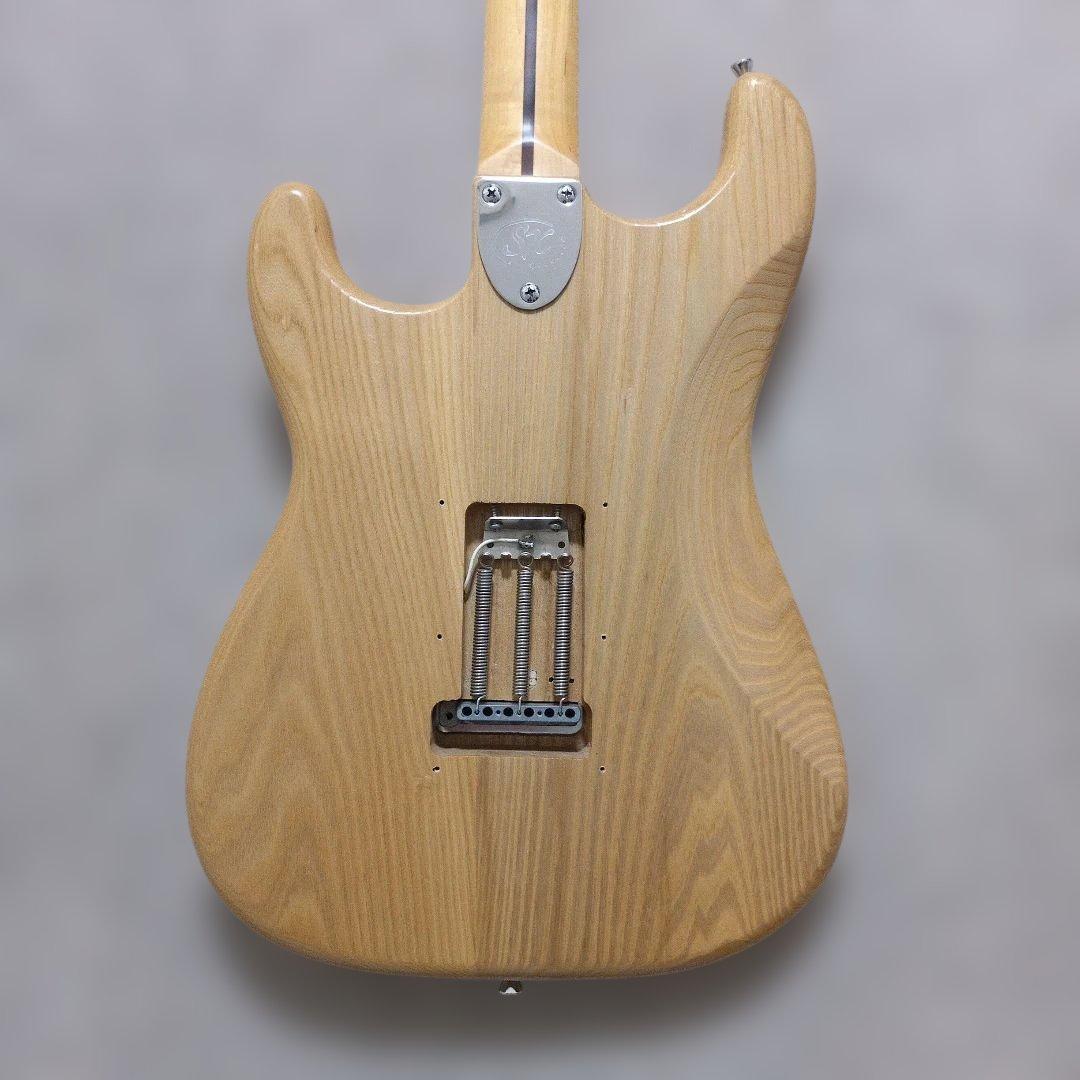 SX エレキギター ストラトタイプ ナチュラルボディー