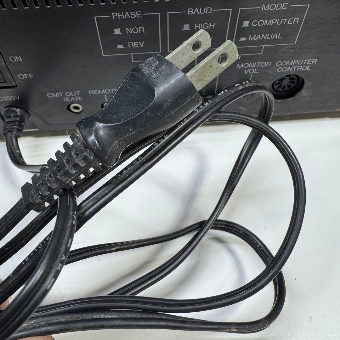 た*ん様 SHARP CZ-8RL1 DATA RECORDER 通電確認済み