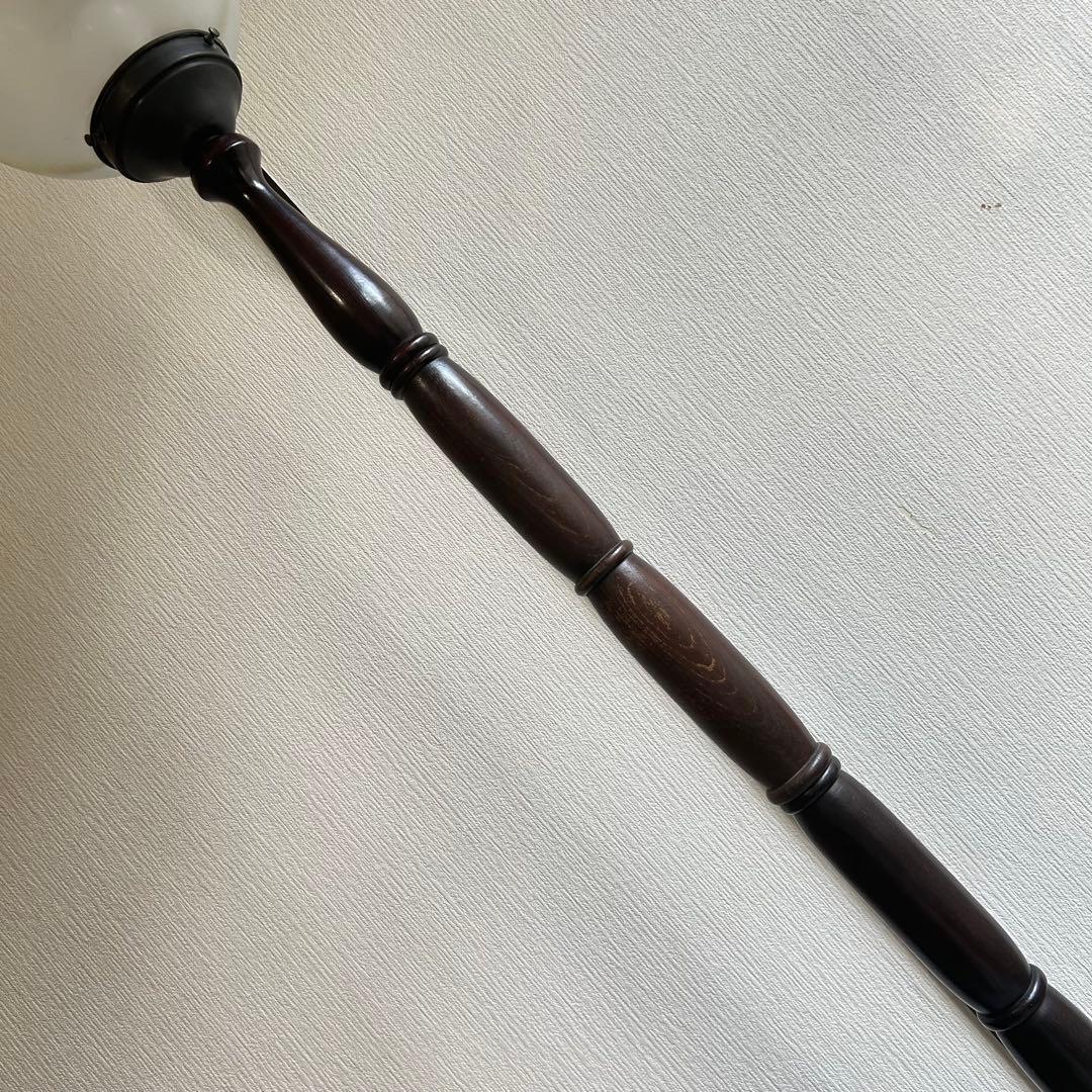 アンティーク✨フロアランプ✨ スタンド照明 すりガラス