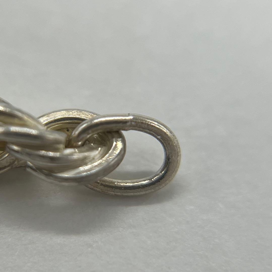 ティファニー TIFFANY ツイストロープ チェーンブレスレット SV925