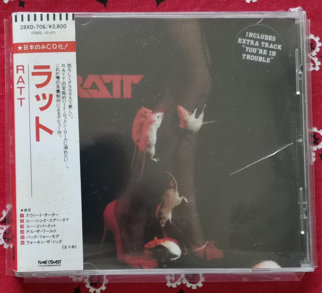 M*o様 ラット RATT デビュー盤 40周年記念盤 おまけ付き
