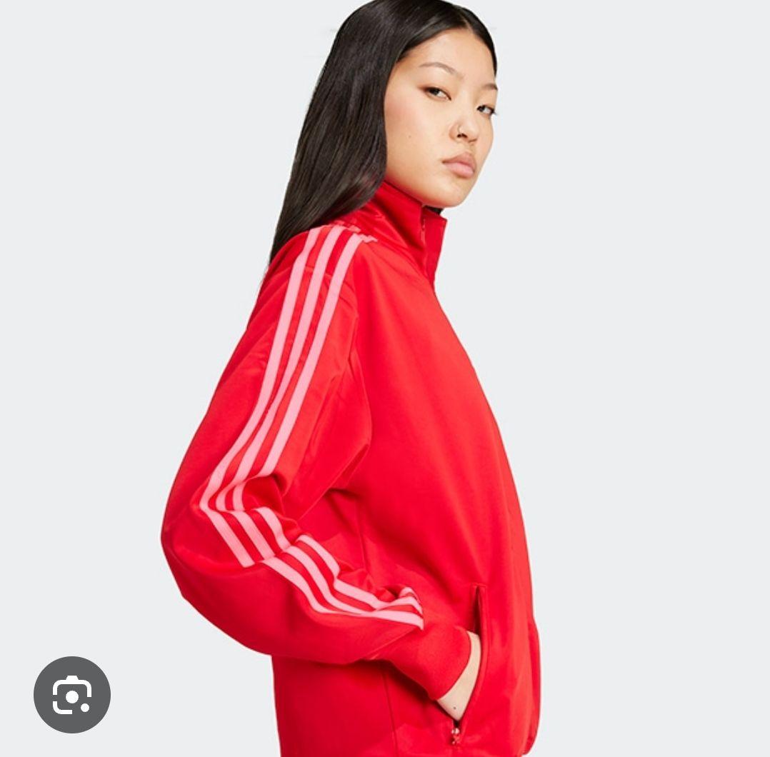 アディダス ファイヤーバード 赤 トラックジャケット ジャージ レディースM