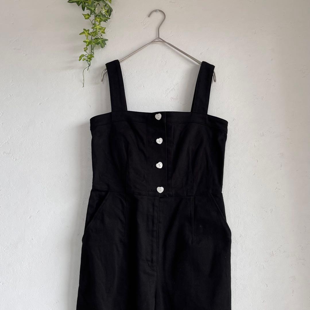 MEER.美品ハートボタンオールインワンHEART BUTTONALLINONE