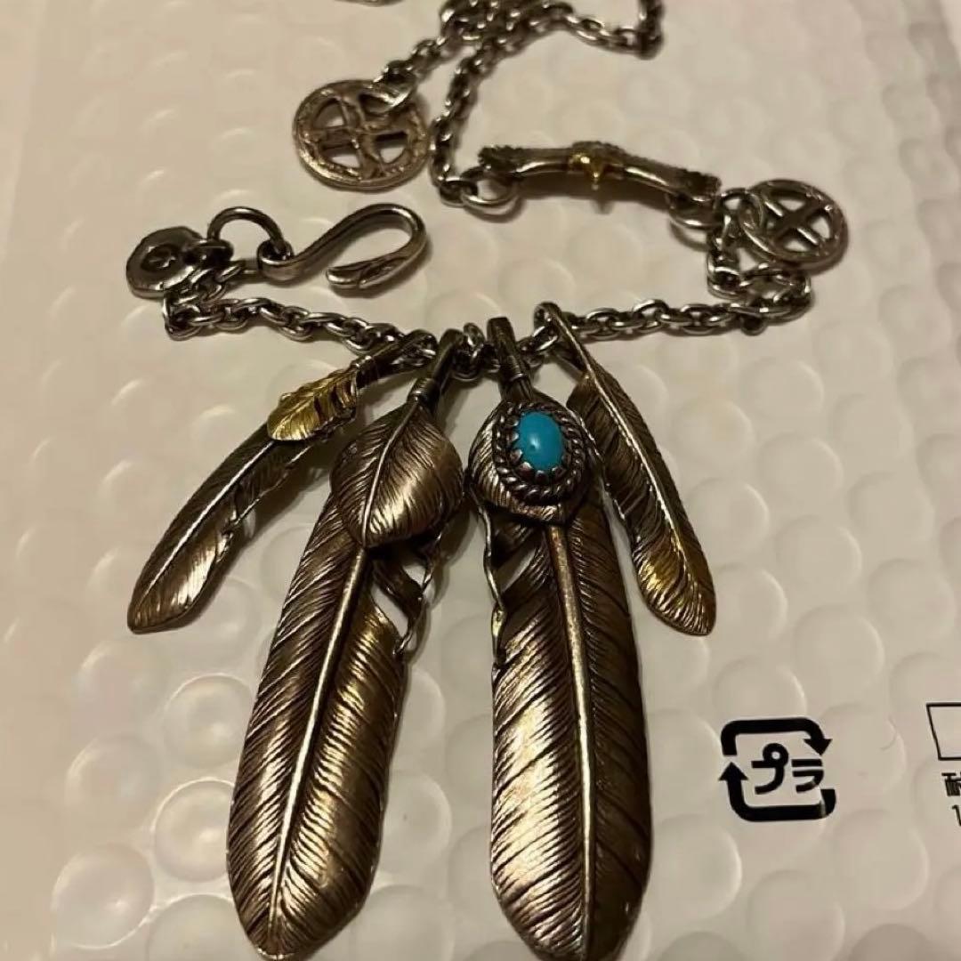 ケンキクチ　フェザー　ネックレスセット　神セット