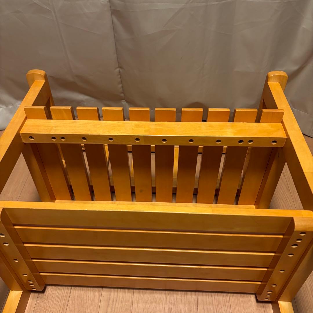 【美品】木製　ガーデン　インテリア　チェア　ベンチ（ナチュラルテイスト）