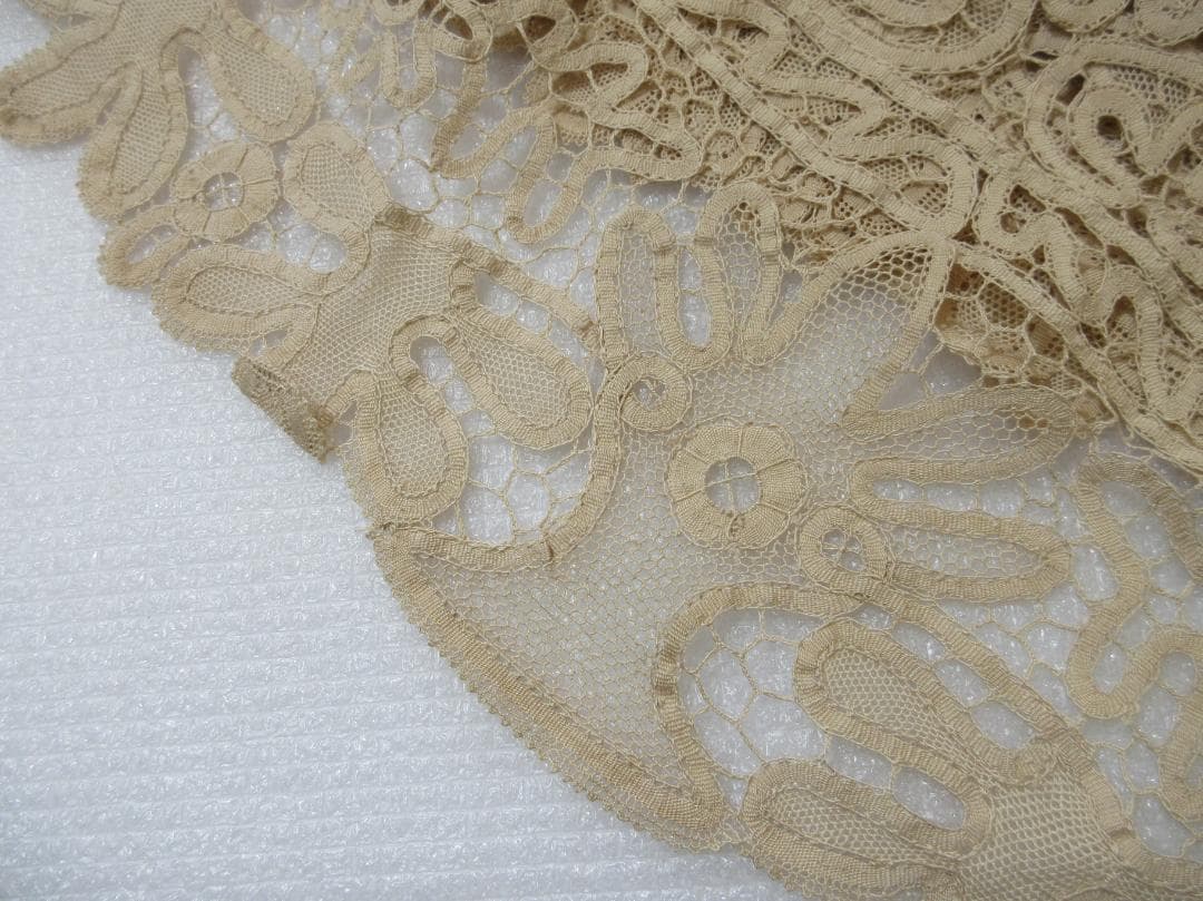 (O-41)汕頭 スワトウ テーブルクロス 刺繍 レース