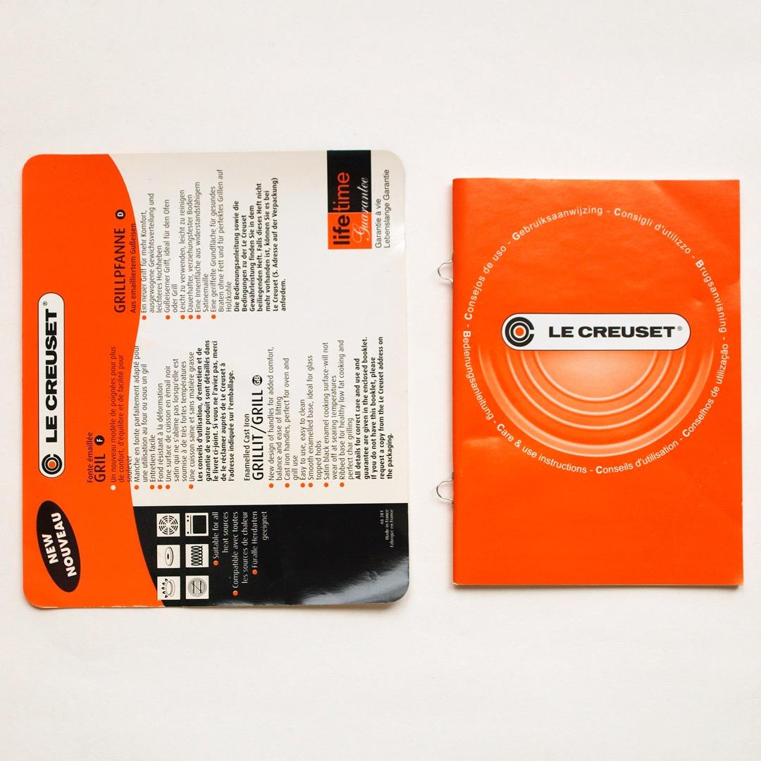 Le Creuset ル・クルーゼ　スキレットグリルパン