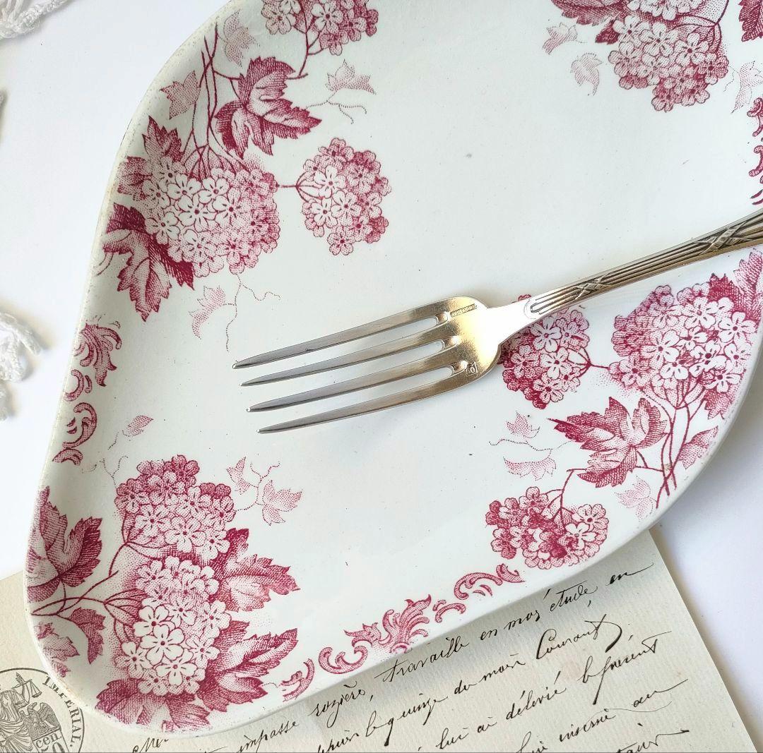 希少　美品　サンタマン　ブールドネージュ　ラヴィエ　フランスアンティーク