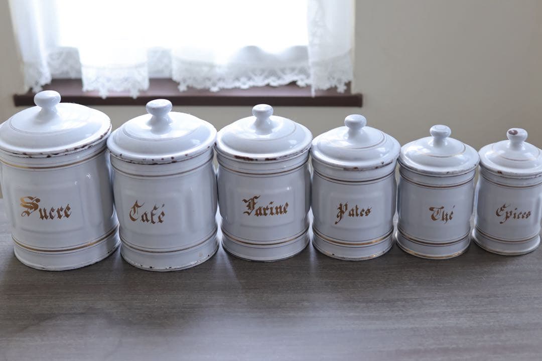 アンティーク　キャニスター