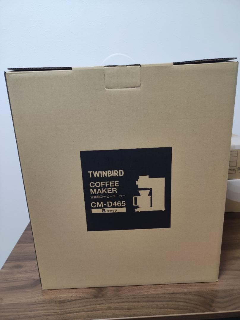 【新品・未使用】TWINBIRD コーヒーメーカー CM-D465