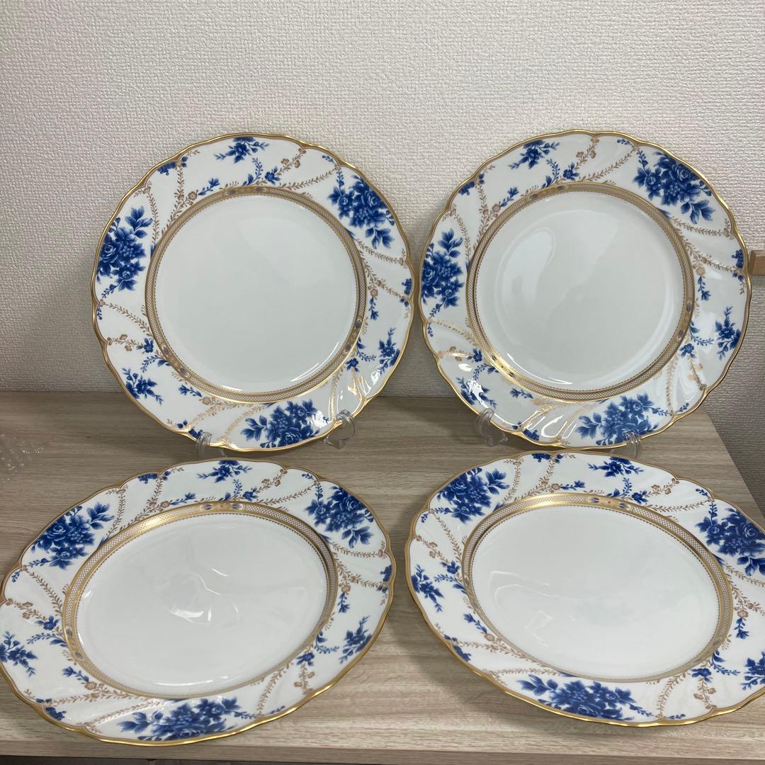 ノリタケ　ダイヤモンドコレクション　ANTIQUITY　ディナープレート　4客