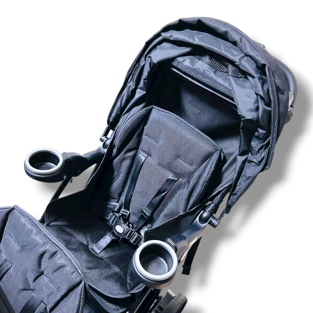 【極美品】KATOJI 2人乗りベビーカー 二人でゴーDX 限定 ブラック