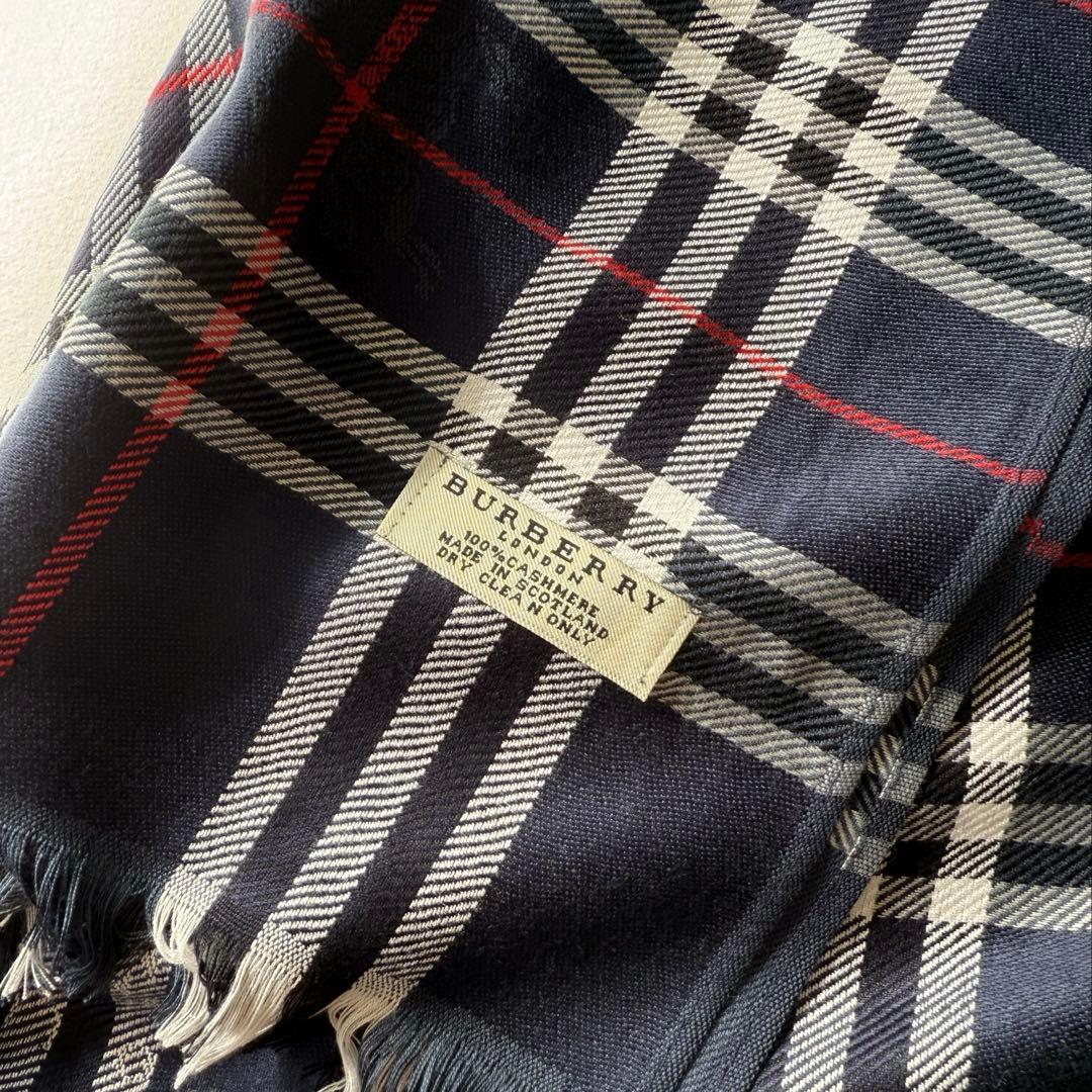BURBERRY 薄手 カシミヤ ストール