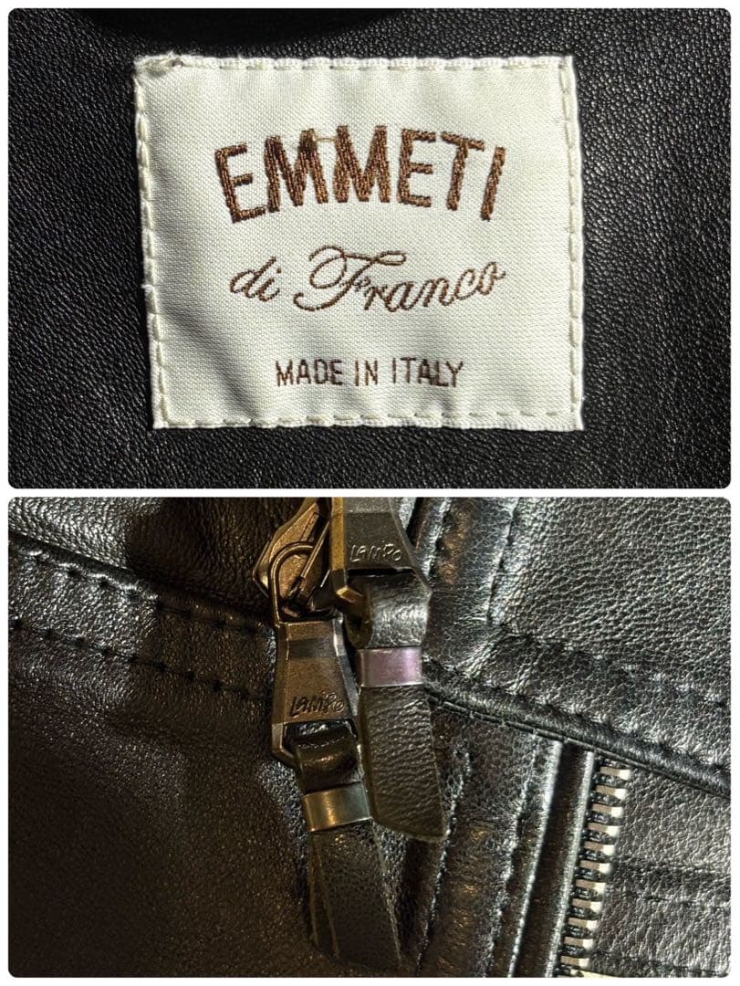 Juri エンメティ　レザージャケット