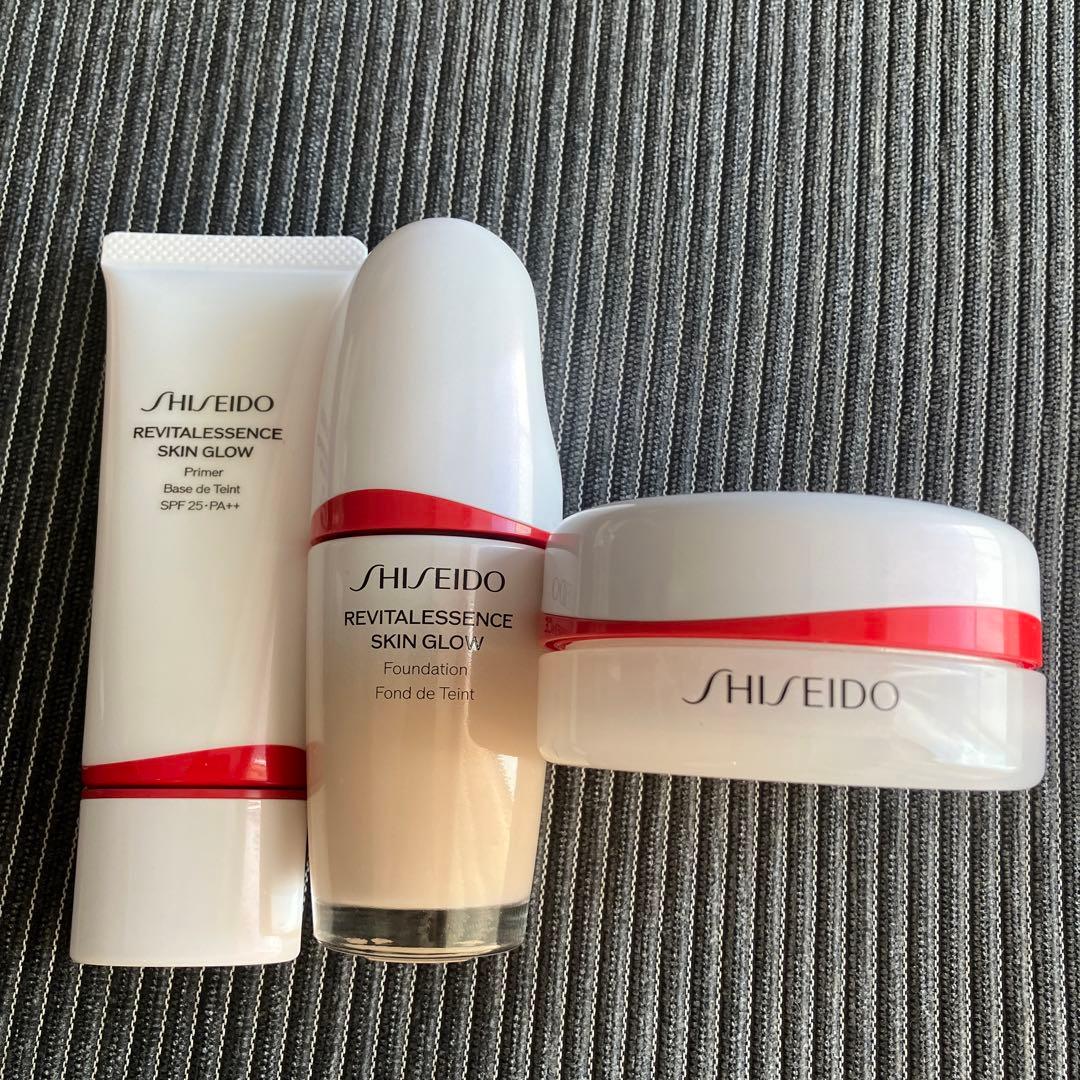 SHISEIDO REVITALESSENCE SKIN GLOW セット