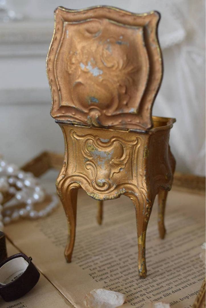 フランス アンティーク ジュエリーボックス