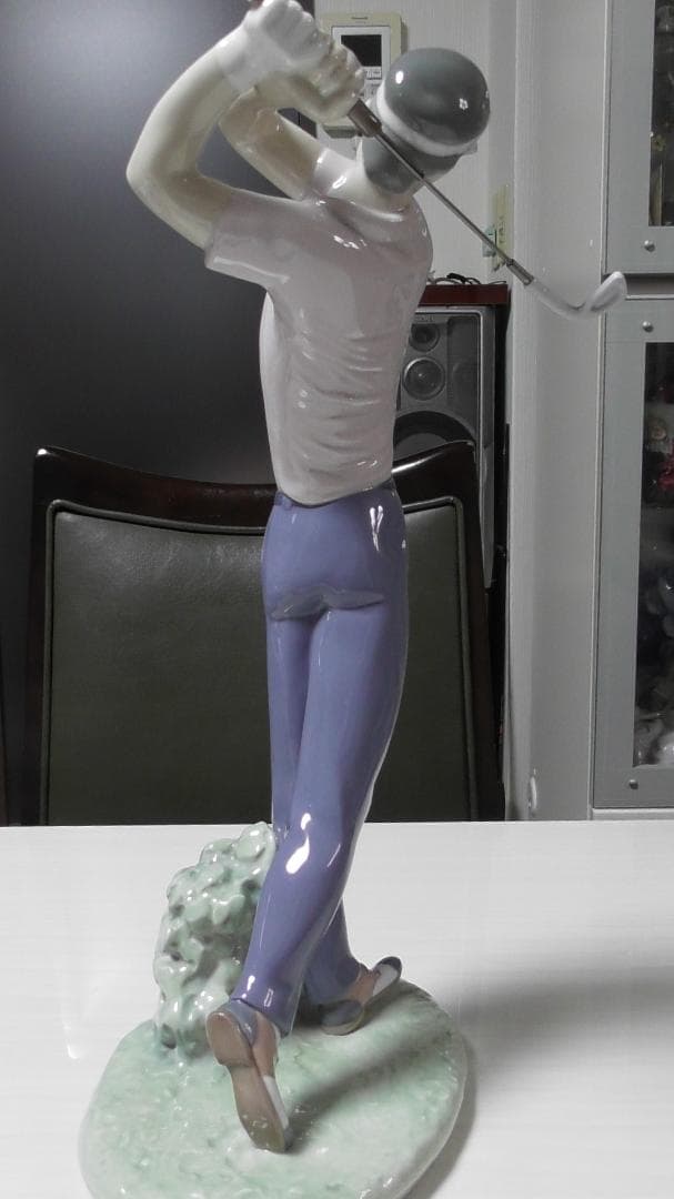 LLADRO　リヤドロ　【ゴルファー】2　リアドロ　インテリア　陶器　Ｌ505