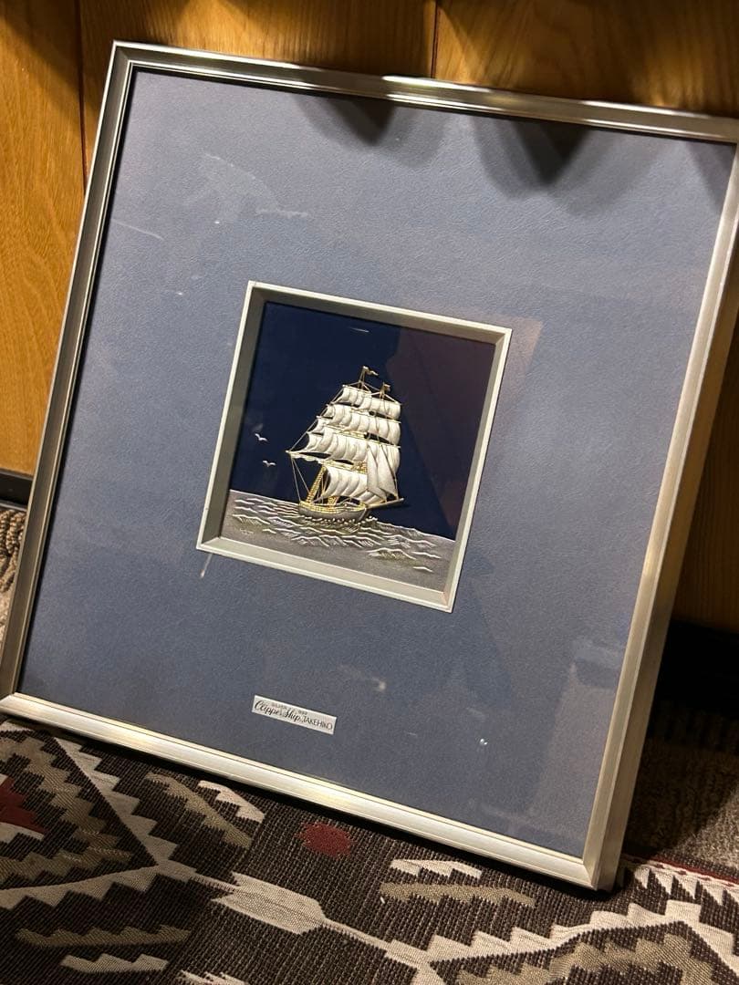 【純銀】関武比古 TAKEHIKO SEKI (SILVER999) 帆船6号