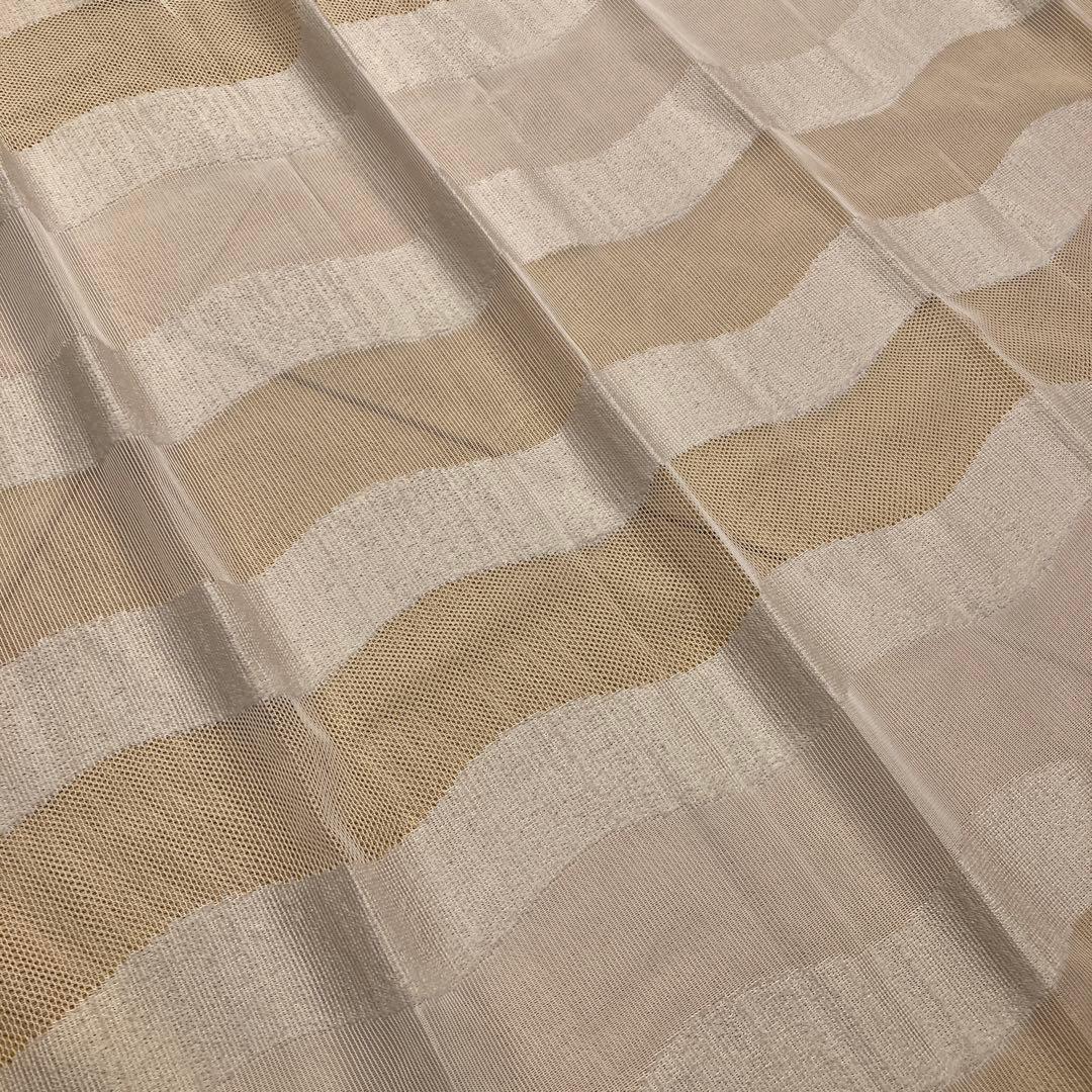 ウニコ　unico 80×210両開き ナミナミ遮光カーテン レースセット