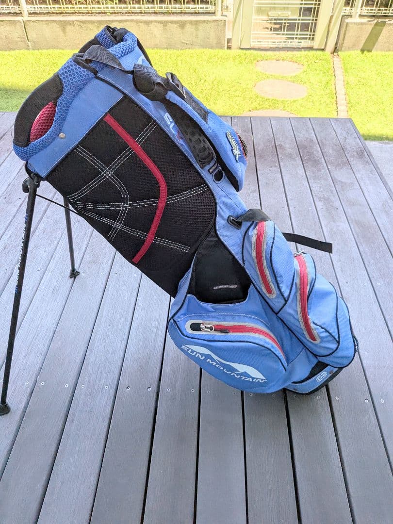【値下げ】SUN MOUNTAIN SLX スタンドバッグ 青