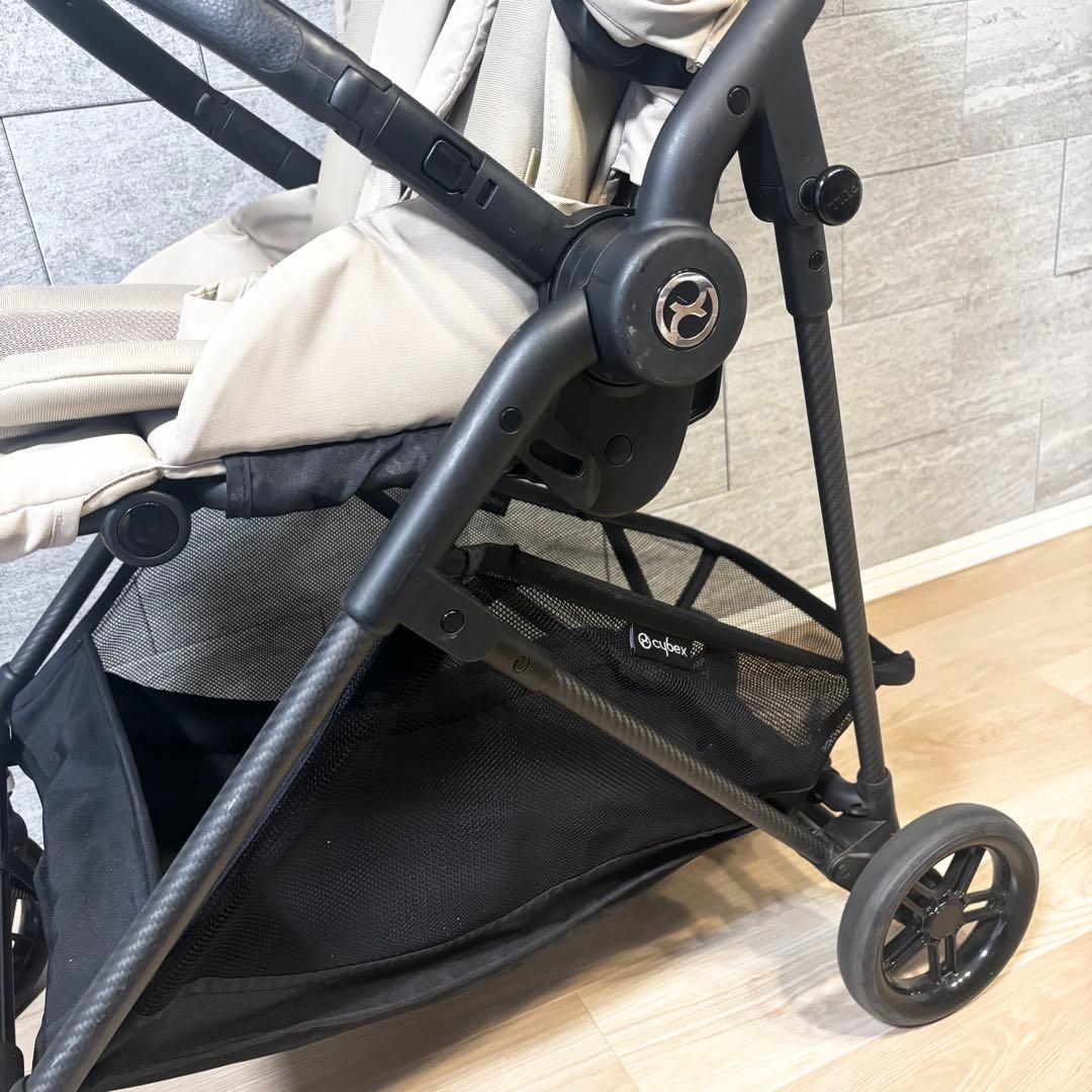 サイベックス　メリオカーボン　シーシェルベージュ　ベビーカー