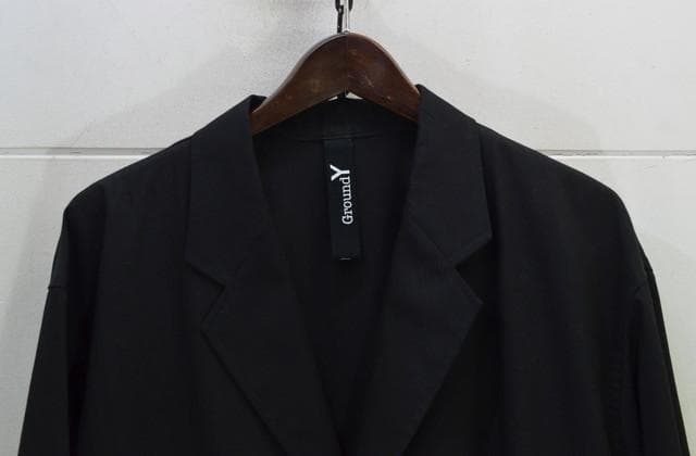 ジャケット・アウター Ground Y COTTON GABARDINE SHIRT JACKET