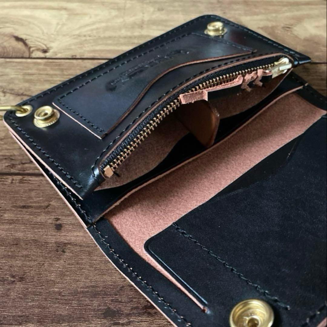 【_____sk】トラッカーウォレット150 【お札を折らずに収納】