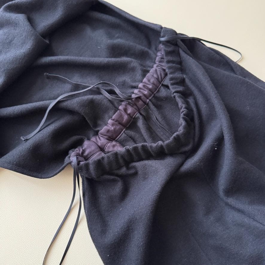 Demi-Luxe BEAMS AK+1 ジップアップ オールインワン M　紺