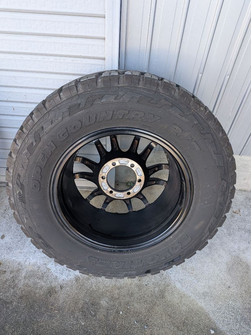 RAYS 57XR-X　265/65R17 トーヨータイヤ　オープンカントリー