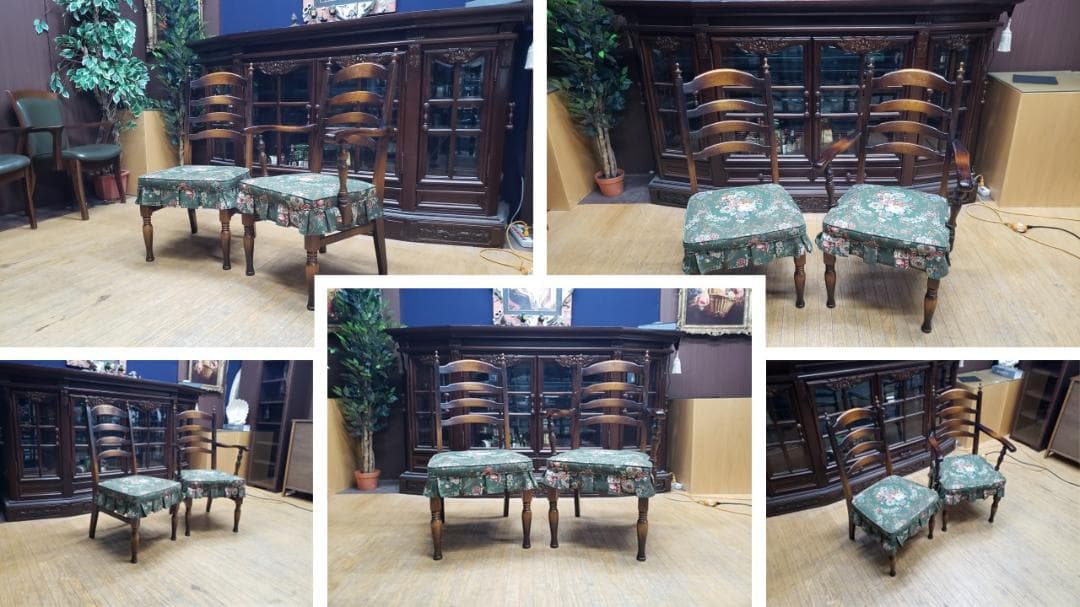 みん　　F47　飛騨産業 キツツキ 肘掛け付き