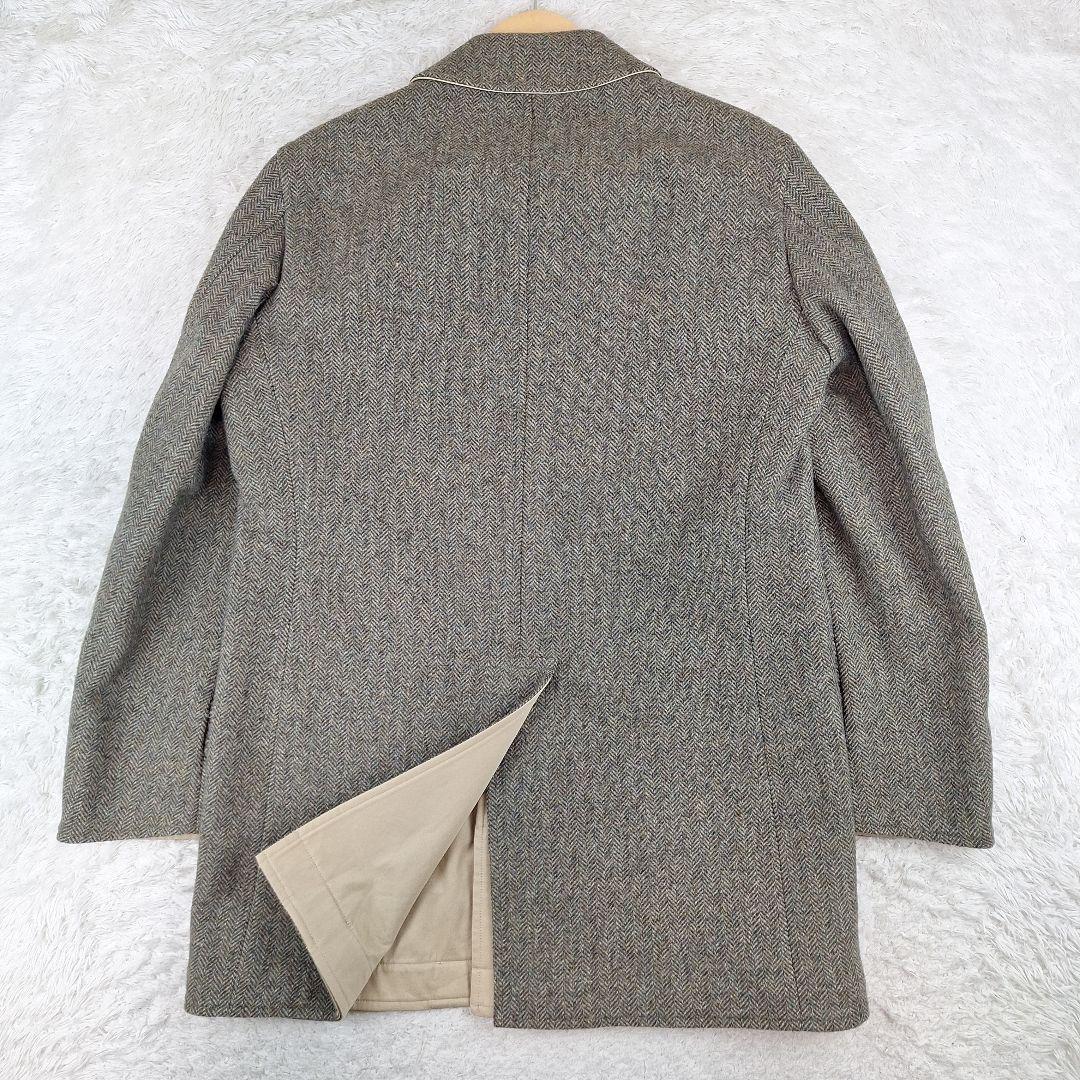 J.PRESS RADONOR ツイード　リバーシブル　ステンカラーコート　M