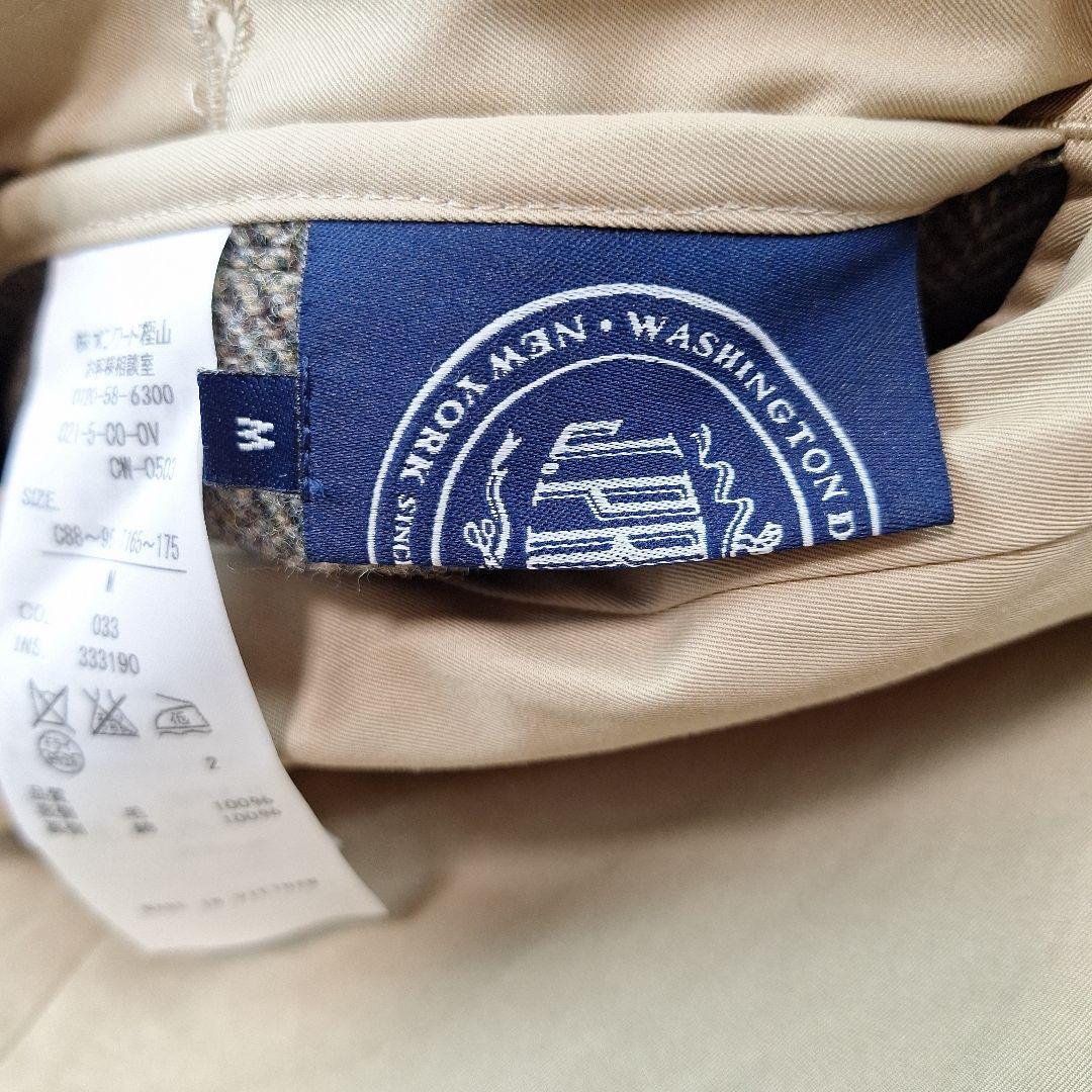 J.PRESS RADONOR ツイード　リバーシブル　ステンカラーコート　M