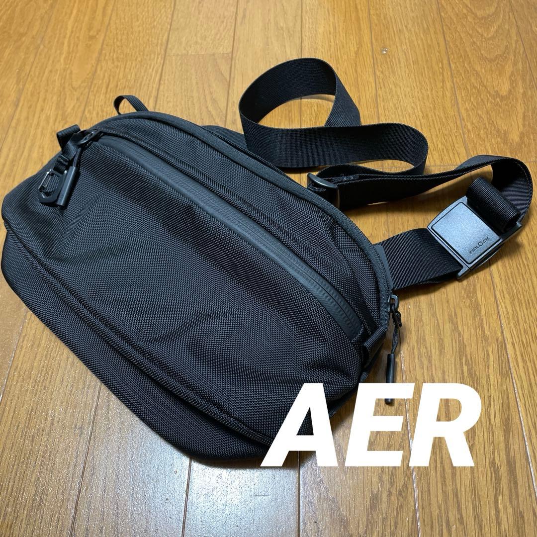 Aer ボディバッグ ブラック コーデュラ