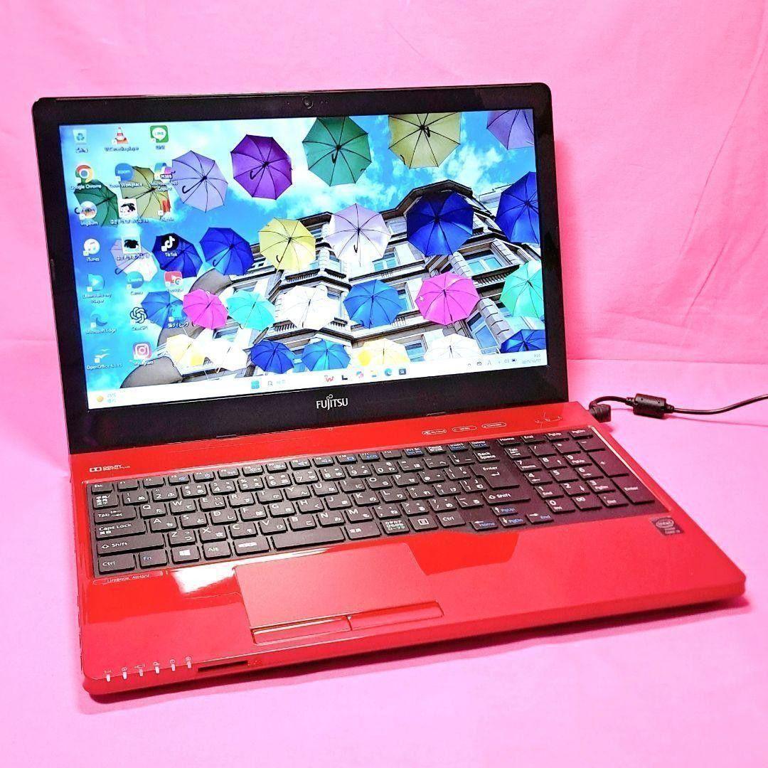 G69 設定済すぐ使える i3/1TB 富士通ノートパソコン Windows11