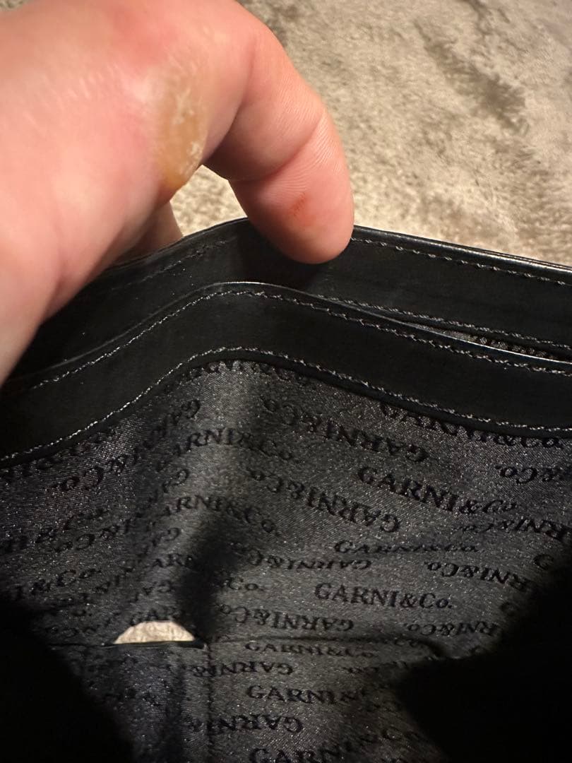 garni ガルニ　財布　wallet ウォレット　三つ折り財布
