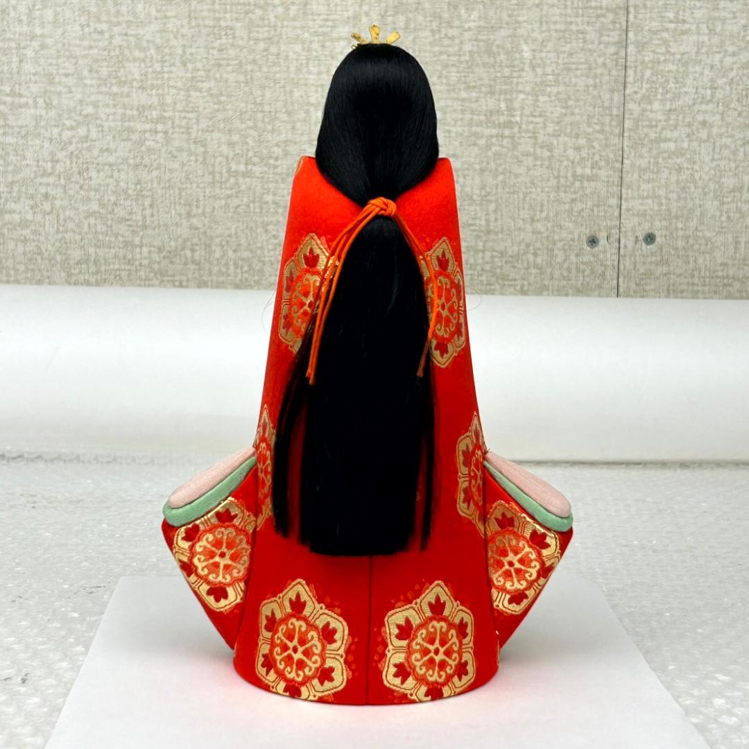 東玉　鈴木賢一作　江戸木目込雛人形　親王飾り　寿々喜雛　男雛と女雛の立ち雛　立雛