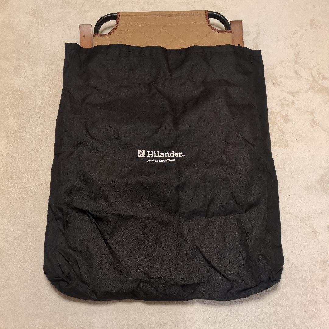 【美品】Hilander クライマックスローチェア キャメル