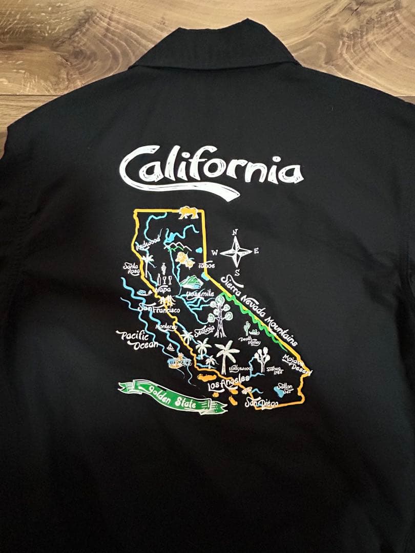 新品！　スタンダードカリフォルニア　スーベニアジャケット　M ブラック