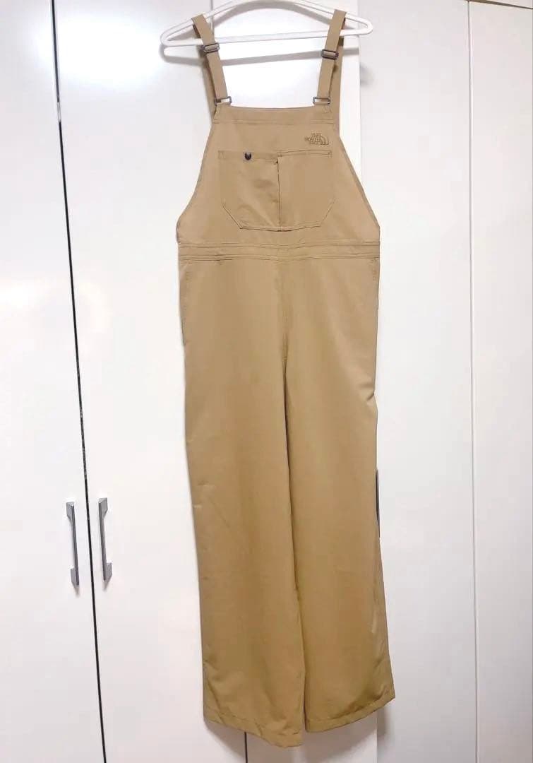 ノースフェイス　　ビーフリーオーバーオール　Ｌ美品　夏