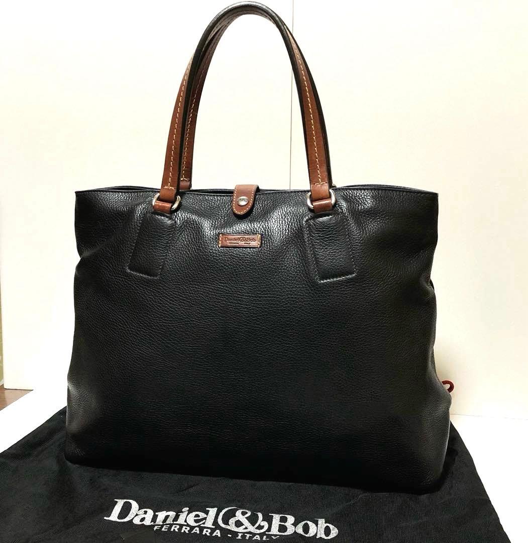 極美品✨ダニエルアンドボブ トゥモローランド別注 トートバッグ 黒 茶 A4可