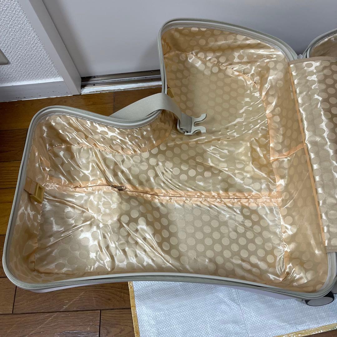 NORICCO ノリッコ 子どもが乗れる キャリーケースM 　パステルピンク