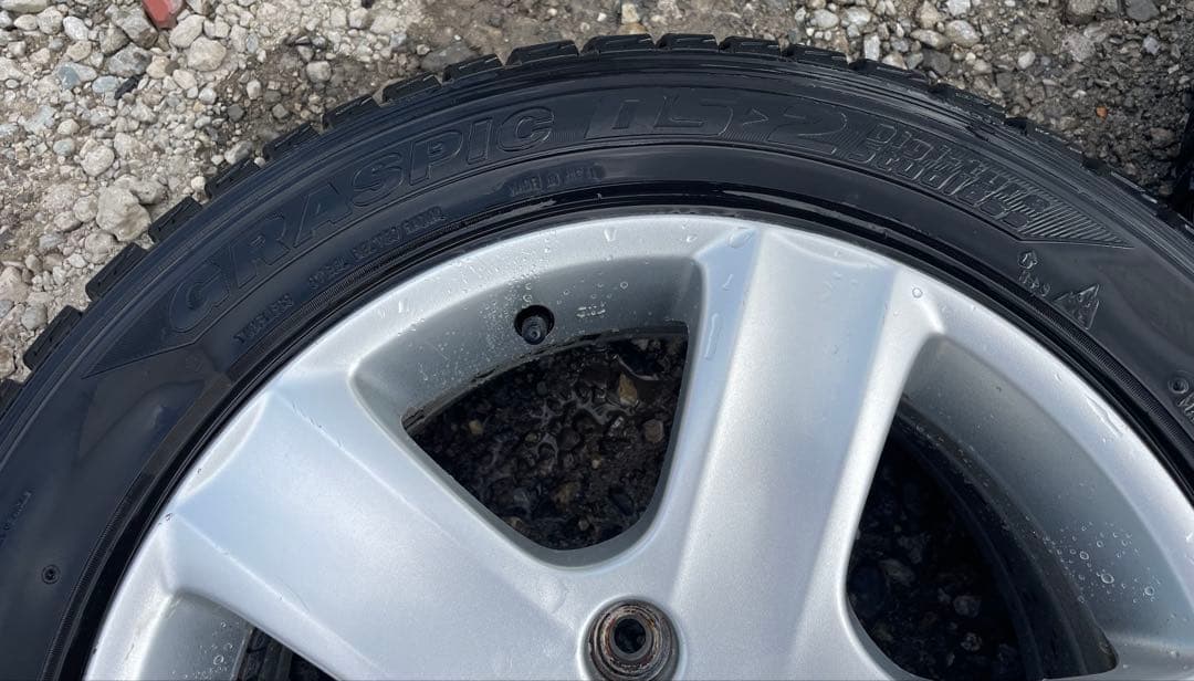 プジョー純正AW16インチ 5スポークホイール4本純正ホイールキャップ4個セット